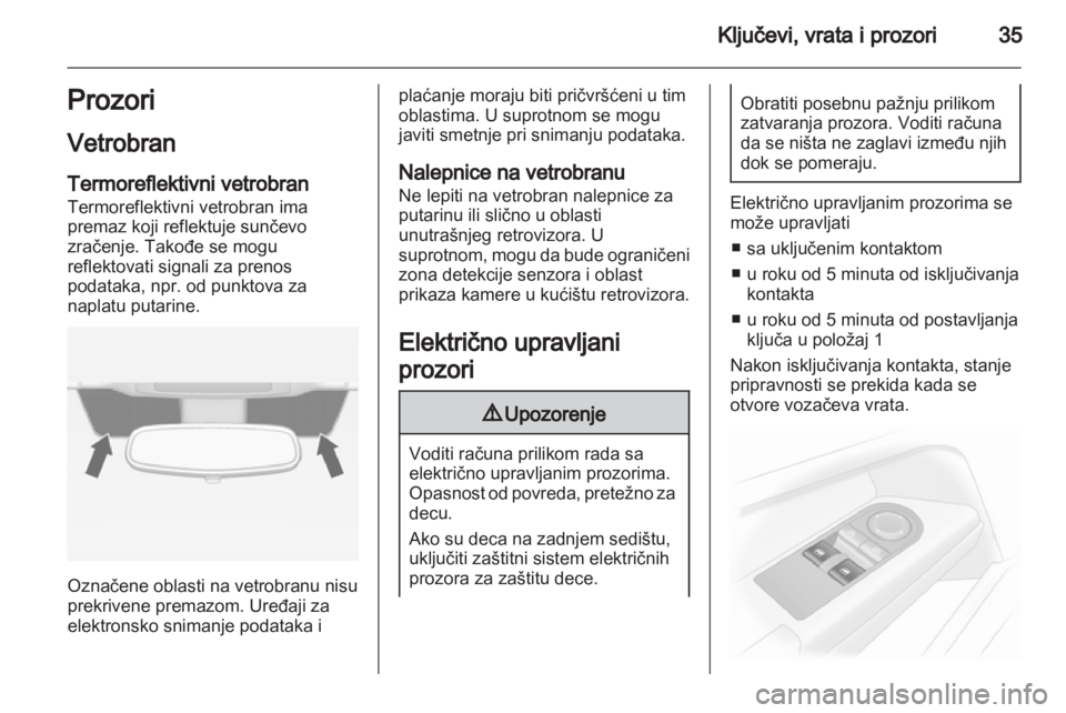 OPEL ASTRA H 2013  Uputstvo za upotrebu (in Serbian) 