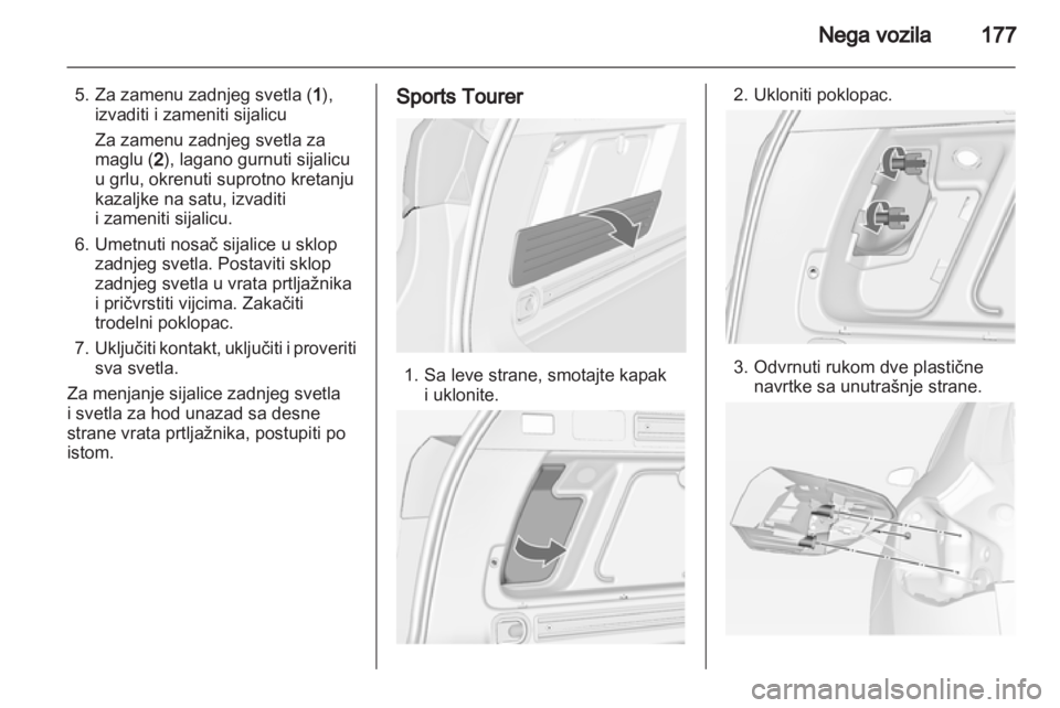 OPEL ASTRA J 2011  Uputstvo za upotrebu (in Serbian) 