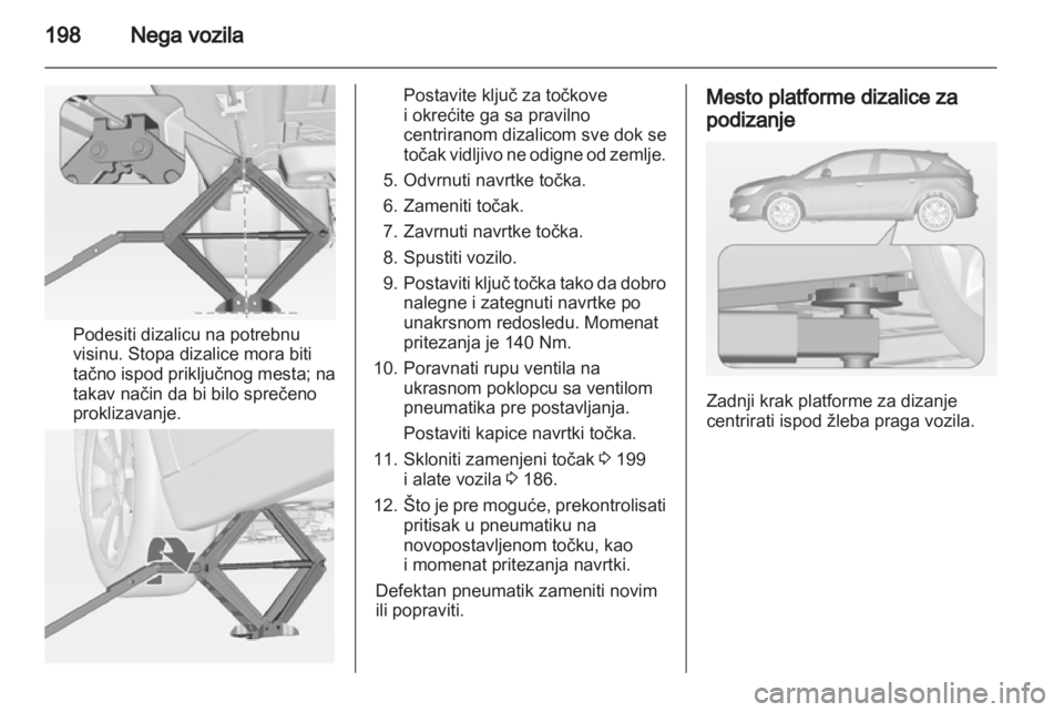 OPEL ASTRA J 2011  Uputstvo za upotrebu (in Serbian) 