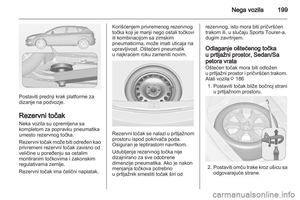 OPEL ASTRA J 2011  Uputstvo za upotrebu (in Serbian) 