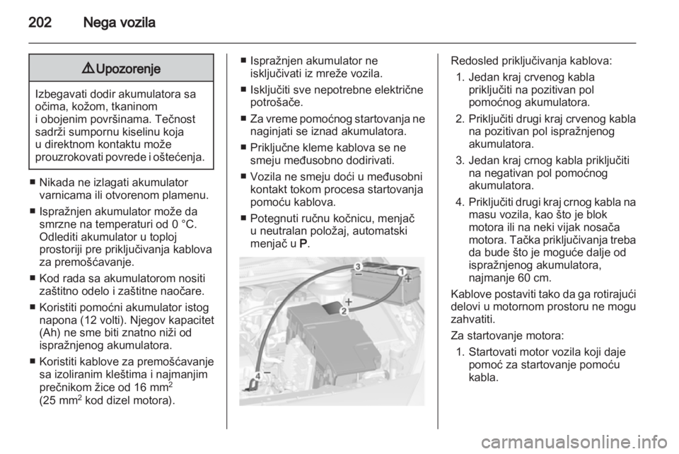 OPEL ASTRA J 2011  Uputstvo za upotrebu (in Serbian) 