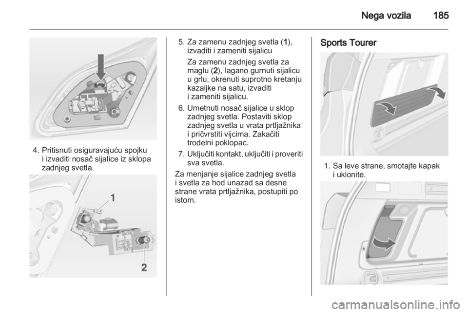 OPEL ASTRA J 2011.5  Uputstvo za upotrebu (in Serbian) 