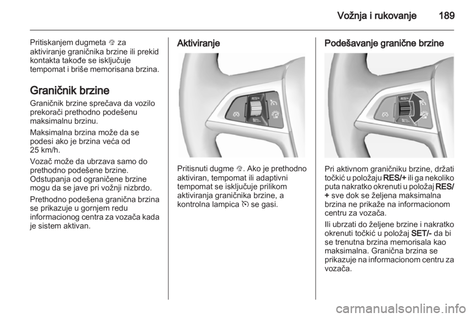 OPEL ASTRA J 2013.5  Uputstvo za upotrebu (in Serbian) 