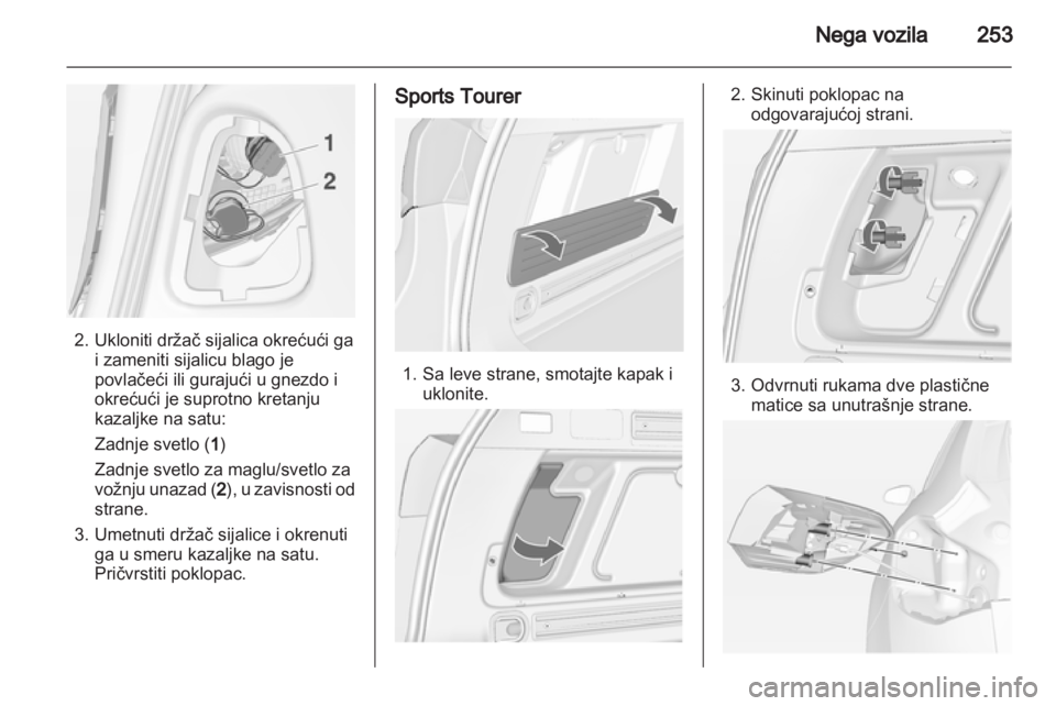 OPEL ASTRA J 2013.5  Uputstvo za upotrebu (in Serbian) 