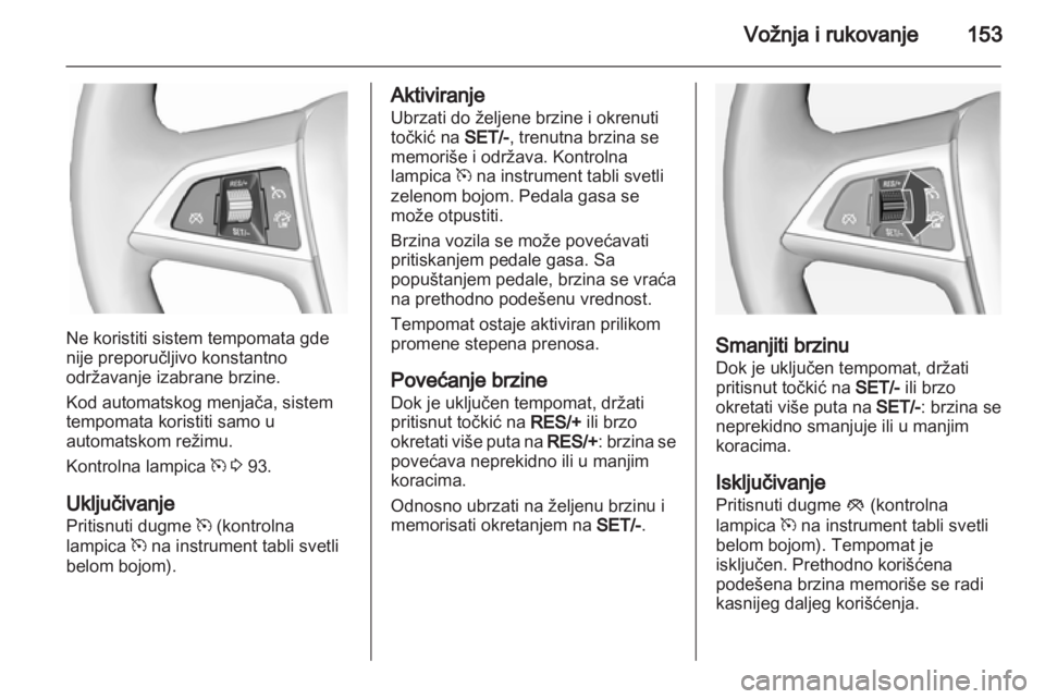 OPEL CASCADA 2013.5  Uputstvo za upotrebu (in Serbian) 