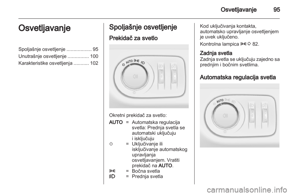 OPEL CORSA 2010.5  Uputstvo za upotrebu (in Serbian) 