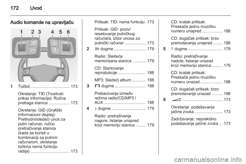 OPEL CORSA 2013  Uputstvo za rukovanje Infotainment sistemom (in Serbian) 