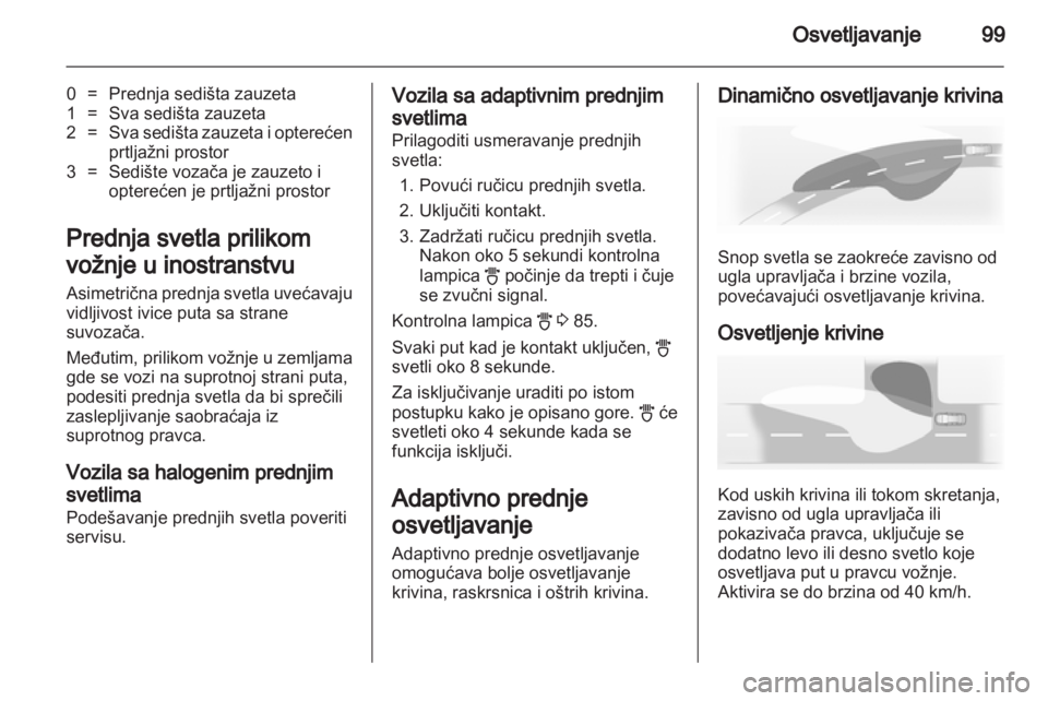 OPEL CORSA 2013  Uputstvo za upotrebu (in Serbian) 