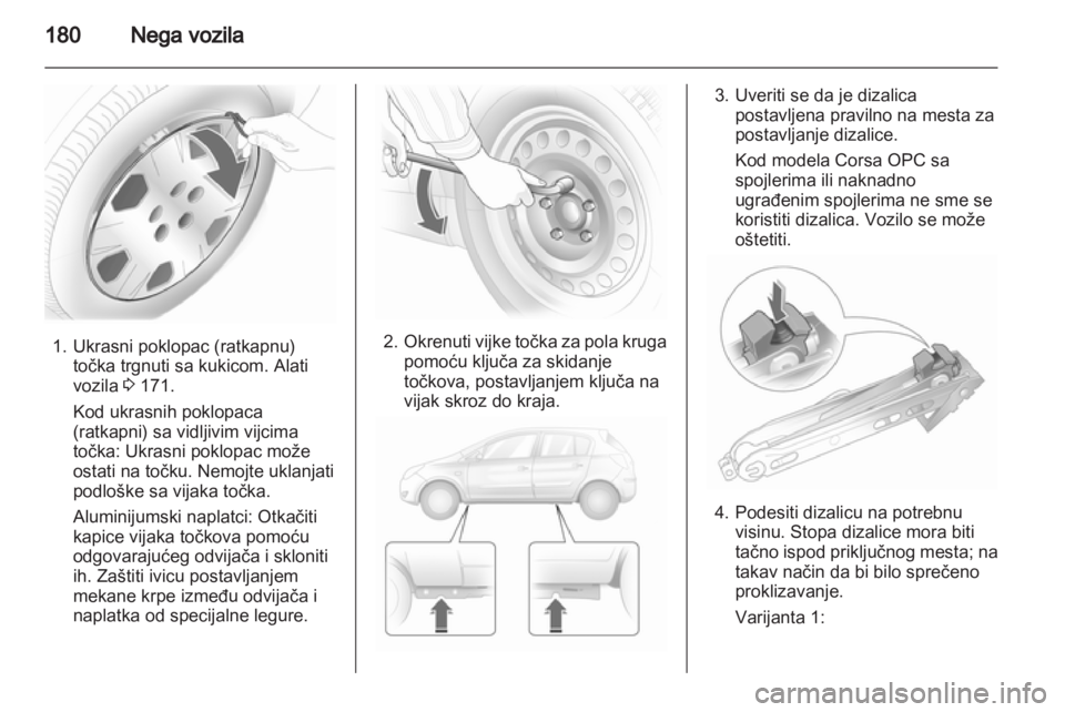 OPEL CORSA 2013.5  Uputstvo za upotrebu (in Serbian) 