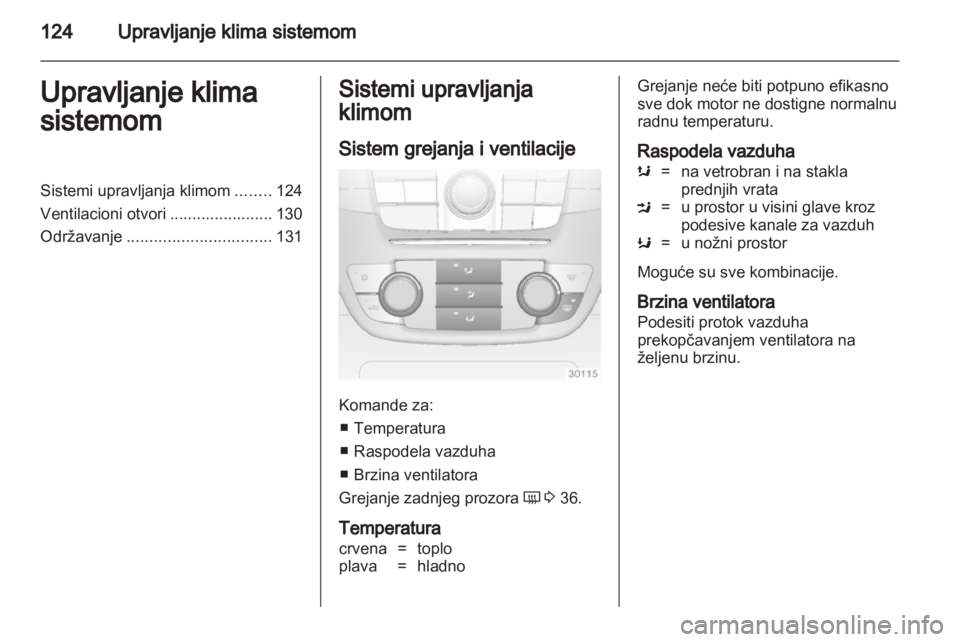 OPEL INSIGNIA 2010.5  Uputstvo za upotrebu (in Serbian) 