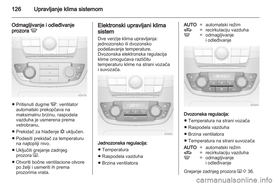OPEL INSIGNIA 2010.5  Uputstvo za upotrebu (in Serbian) 