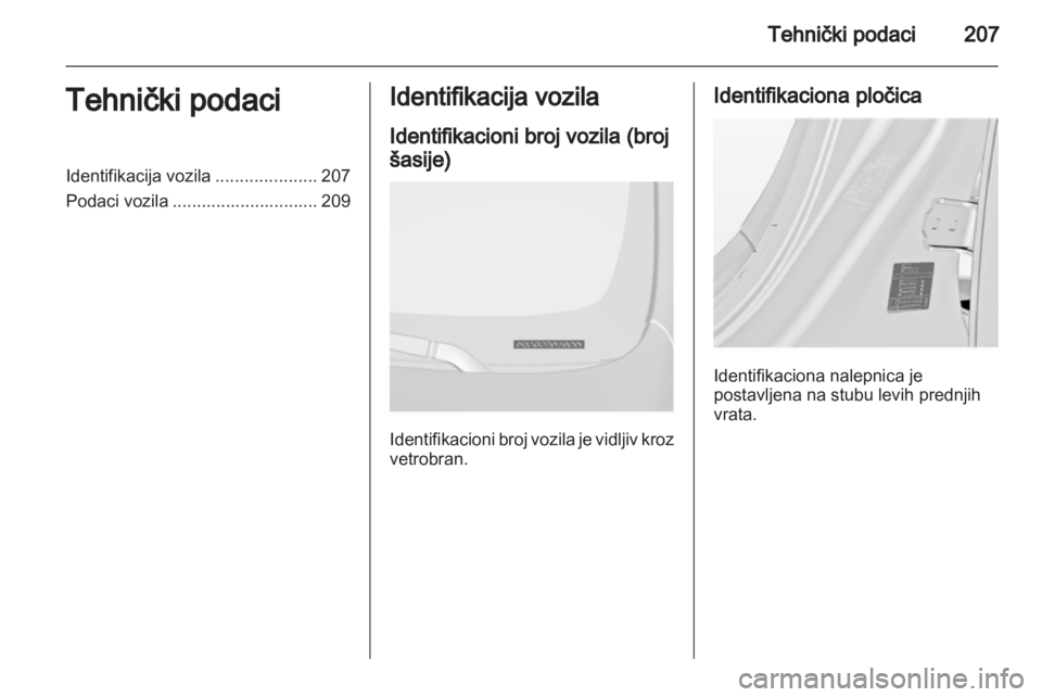 OPEL INSIGNIA 2010.5  Uputstvo za upotrebu (in Serbian) 