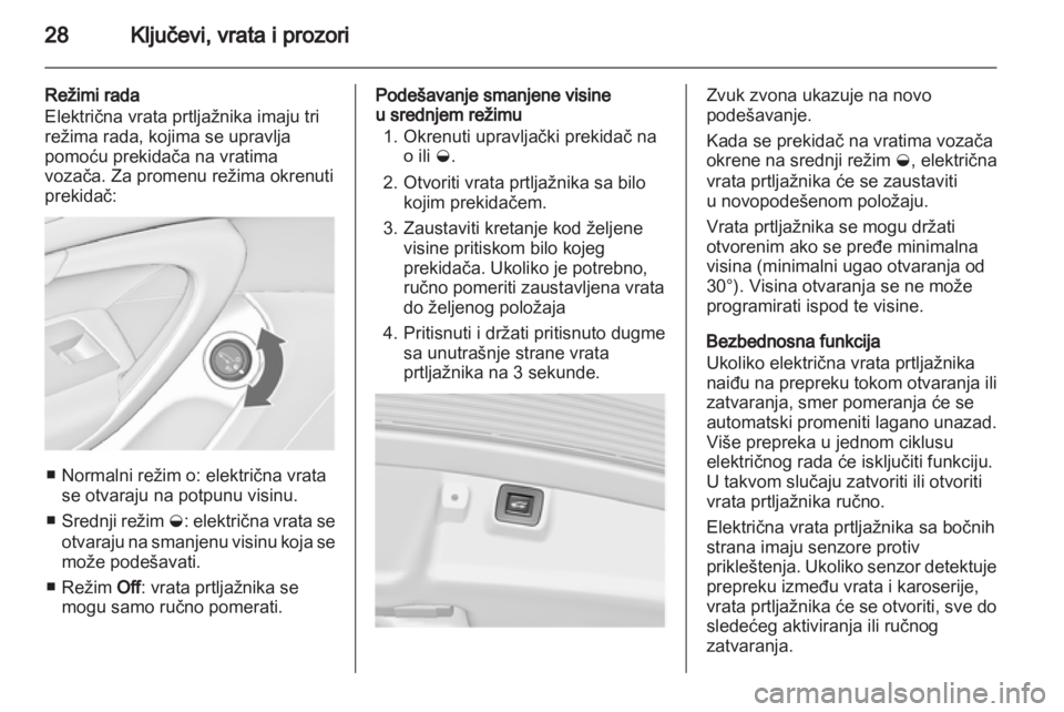 OPEL INSIGNIA 2011  Uputstvo za upotrebu (in Serbian) 