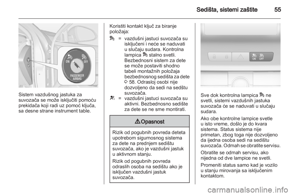 OPEL INSIGNIA 2011  Uputstvo za upotrebu (in Serbian) 