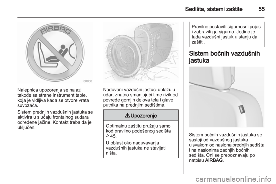 OPEL INSIGNIA 2012  Uputstvo za upotrebu (in Serbian) 
