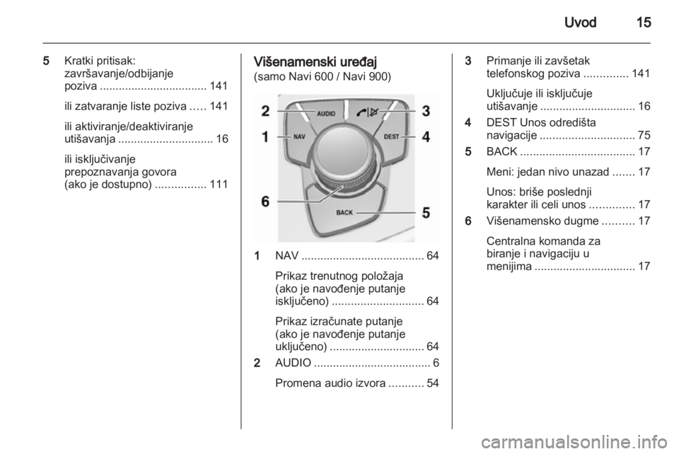 OPEL INSIGNIA 2012.5  Uputstvo za rukovanje Infotainment sistemom (in Serbian) 