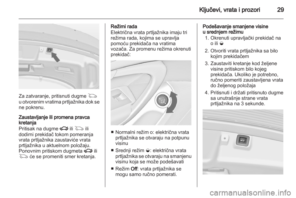 OPEL INSIGNIA 2012.5  Uputstvo za upotrebu (in Serbian) 