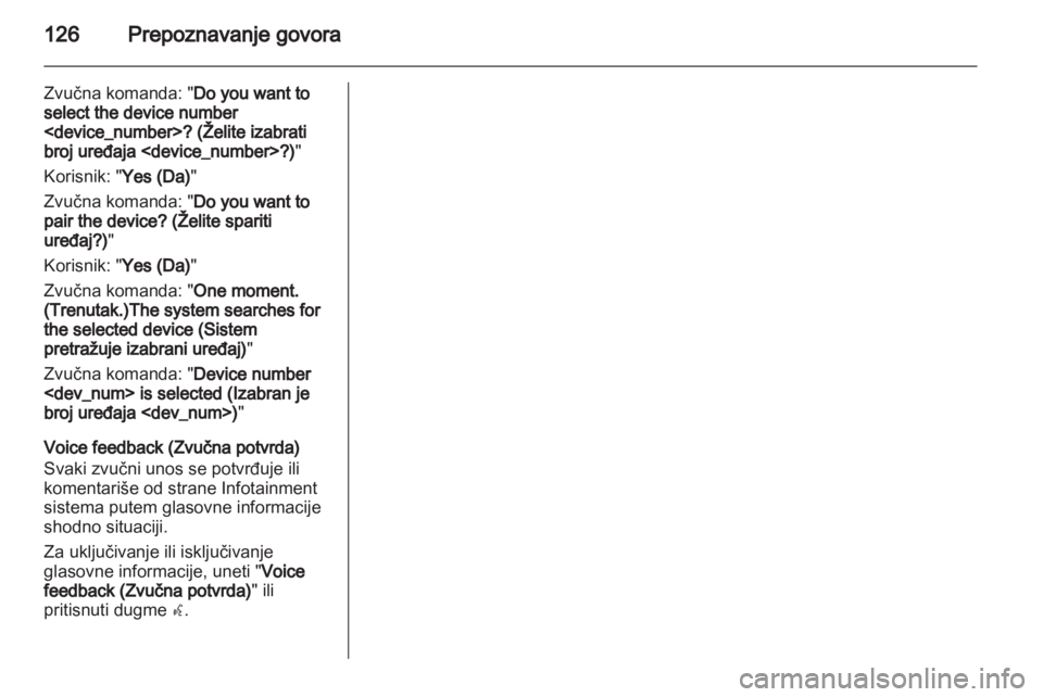 OPEL INSIGNIA 2013  Uputstvo za rukovanje Infotainment sistemom (in Serbian) 