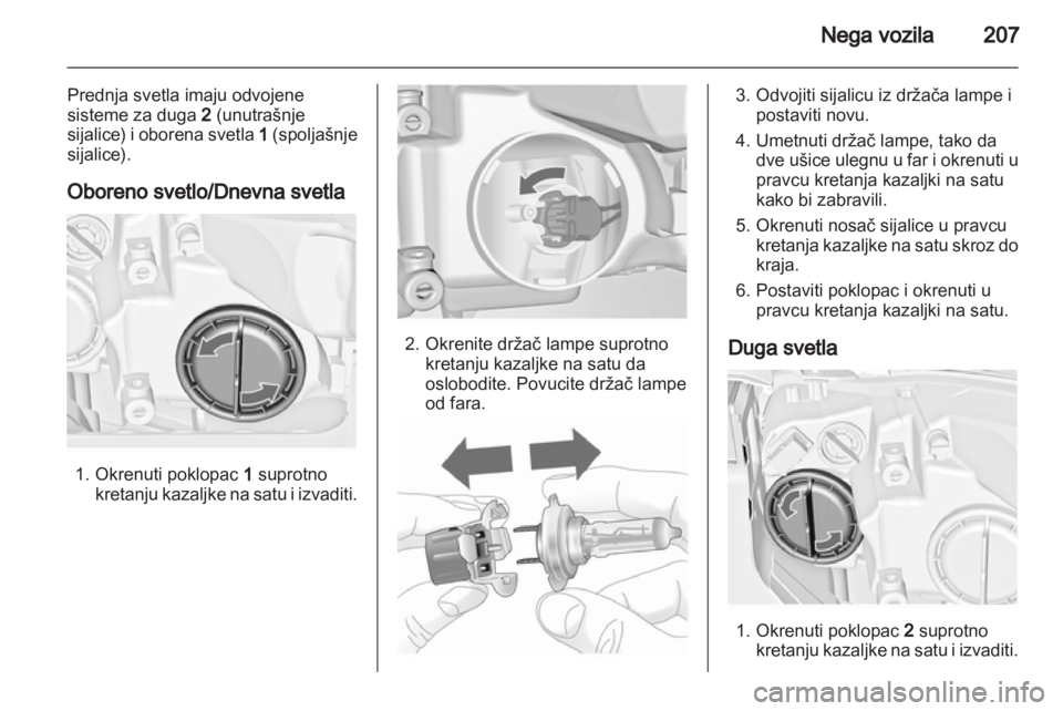 OPEL INSIGNIA 2013  Uputstvo za upotrebu (in Serbian) 