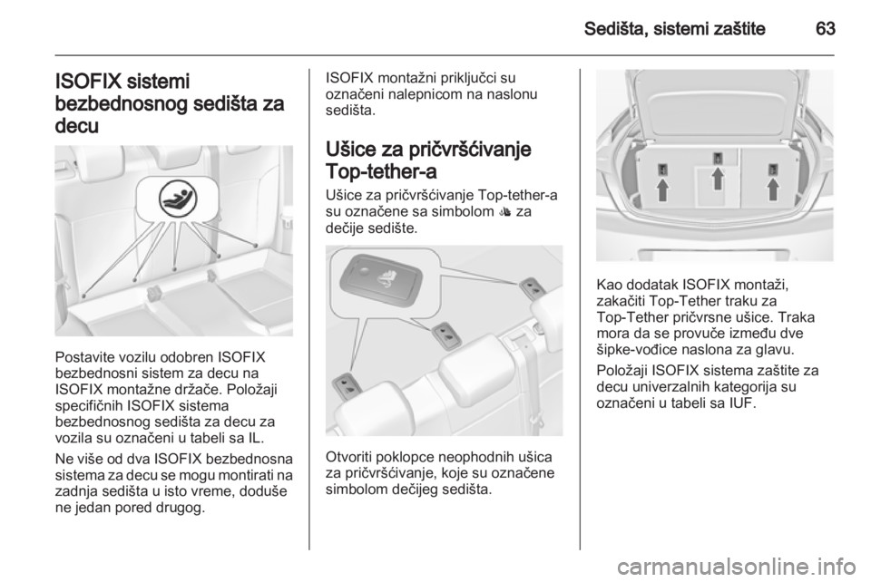 OPEL INSIGNIA 2013  Uputstvo za upotrebu (in Serbian) 