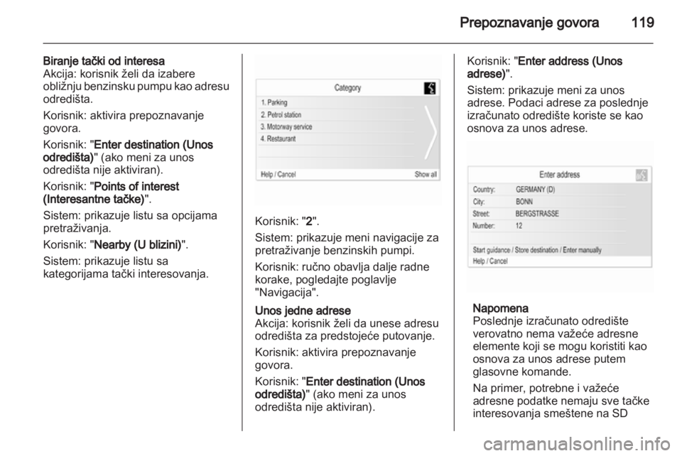 OPEL INSIGNIA 2013.5  Uputstvo za rukovanje Infotainment sistemom (in Serbian) 