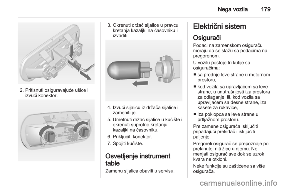 OPEL MERIVA 2013  Uputstvo za upotrebu (in Serbian) 