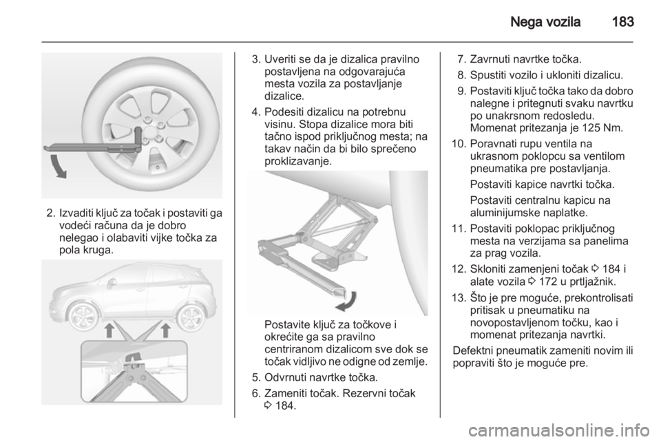 OPEL MOKKA 2013  Uputstvo za upotrebu (in Serbian) 