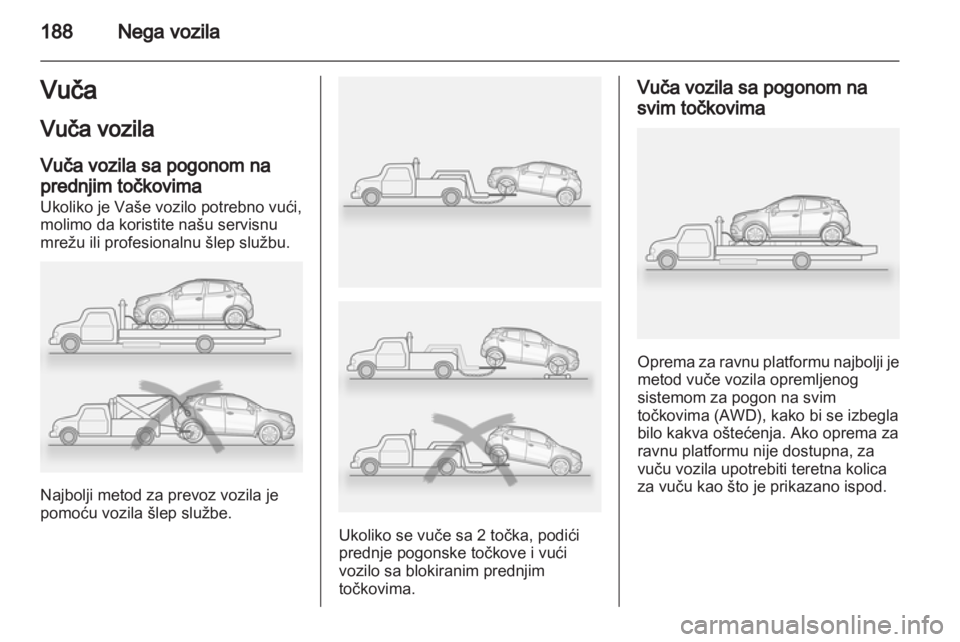 OPEL MOKKA 2013  Uputstvo za upotrebu (in Serbian) 