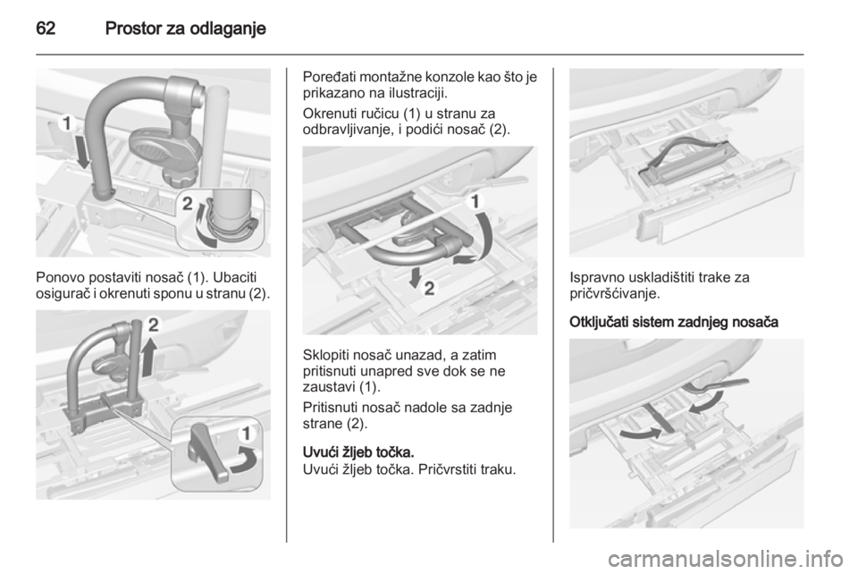 OPEL MOKKA 2013  Uputstvo za upotrebu (in Serbian) 
