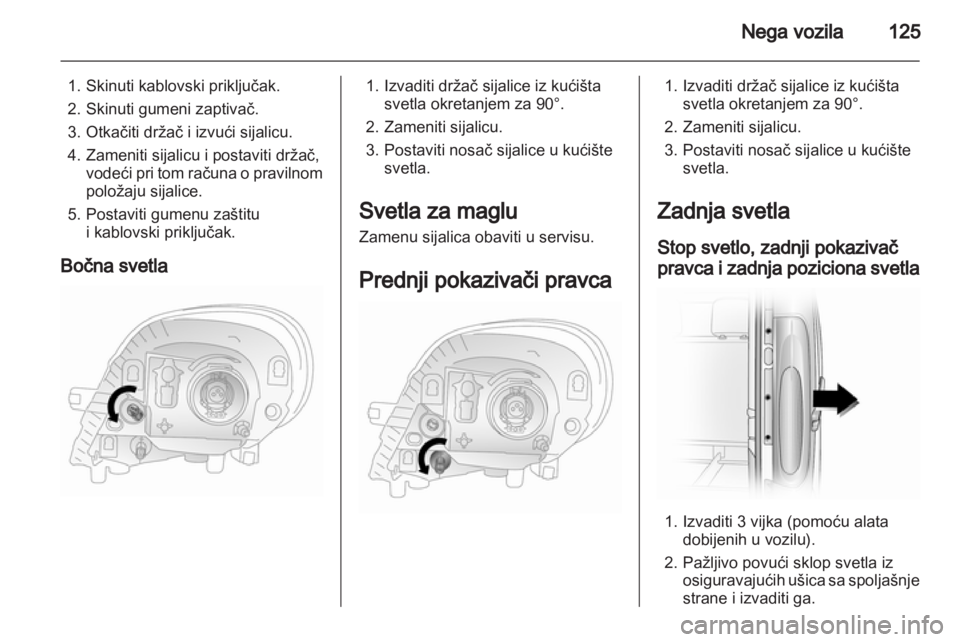 OPEL VIVARO 2012  Uputstvo za upotrebu (in Serbian) 