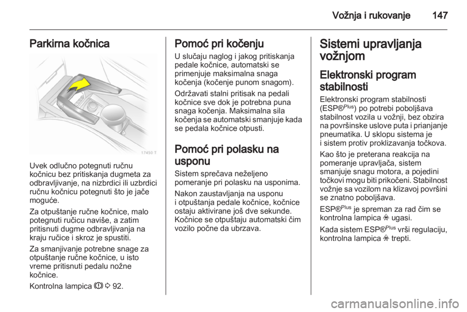 OPEL ZAFIRA 2011.5  Uputstvo za upotrebu (in Serbian) 