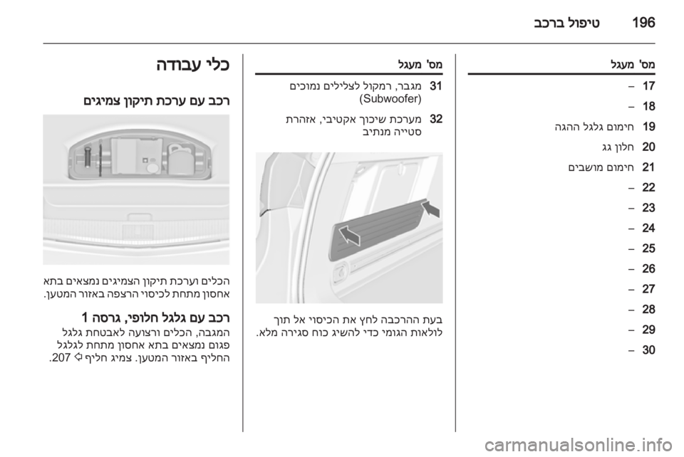 OPEL ASTRA J HB5 & ST 2012.5  ספר הנהג 