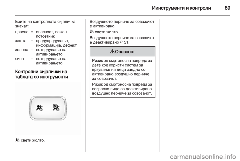OPEL ANTARA 2011  Сопственички прирачник 