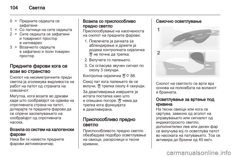 OPEL CORSA 2010.5  Сопственички прирачник 