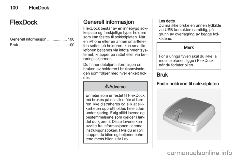 OPEL ADAM 2013  Brukerhåndbok for infotainmentsystem 