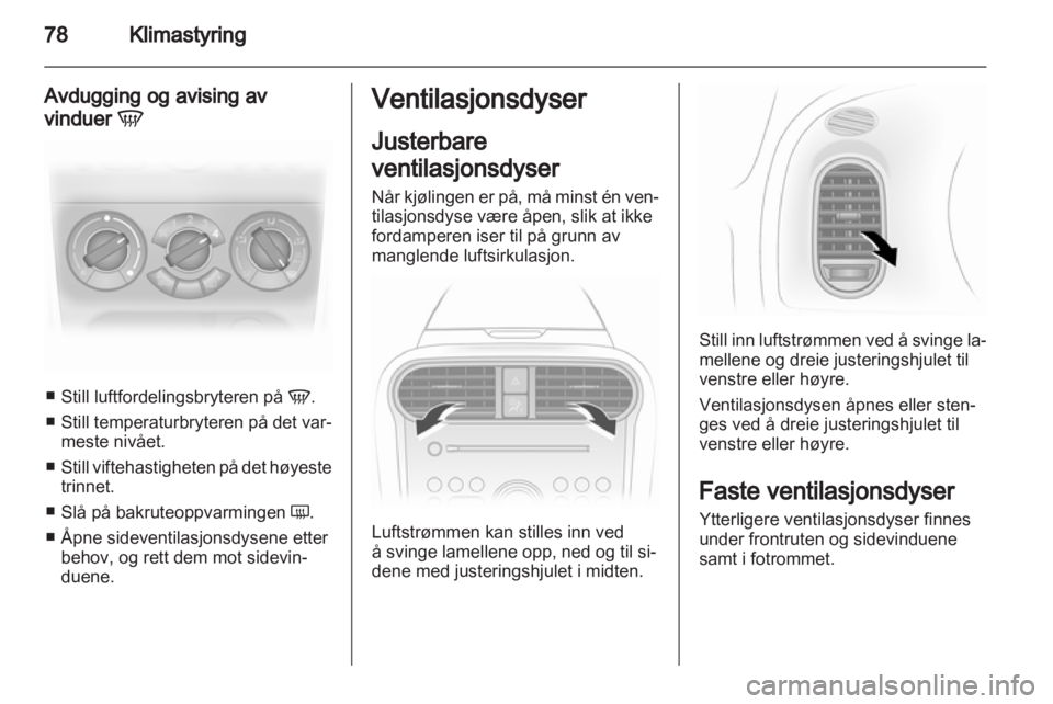 OPEL AGILA 2011  Instruksjonsbok 