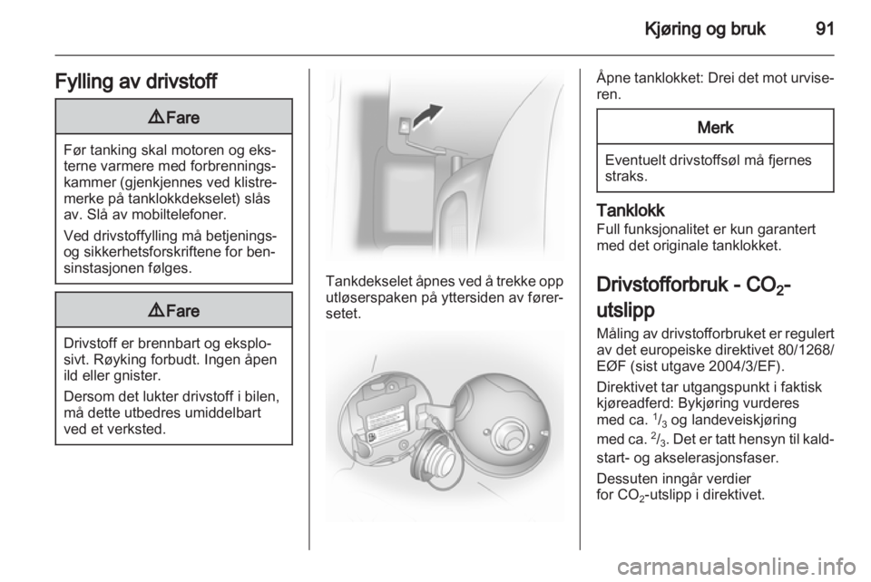 OPEL AGILA 2011  Instruksjonsbok 