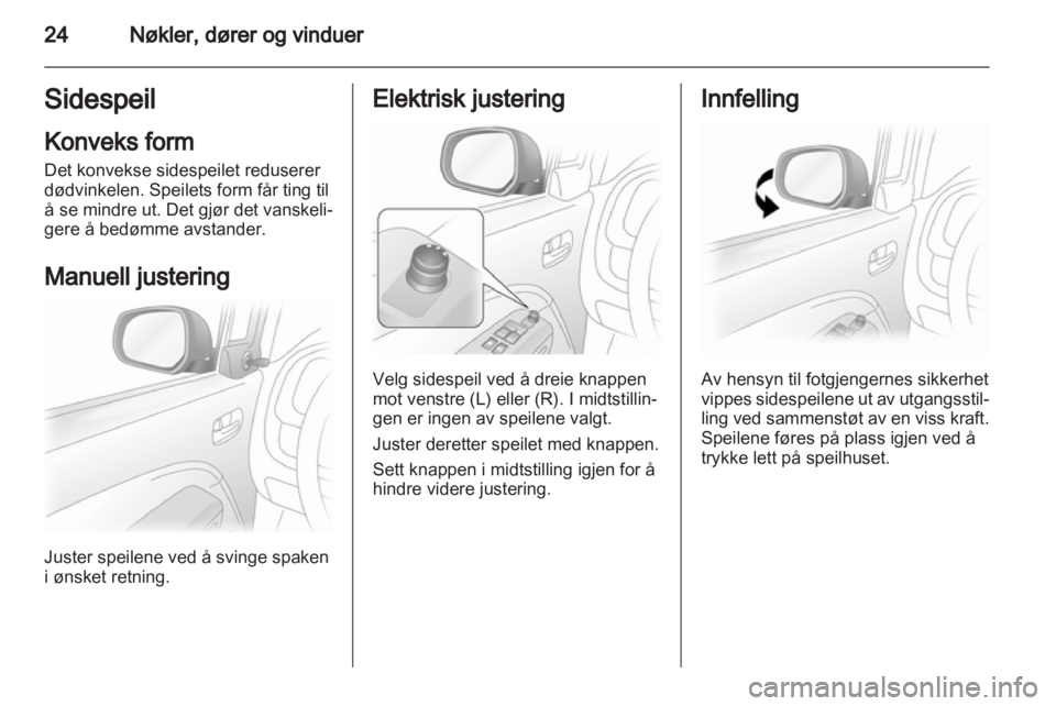 OPEL AGILA 2012.5  Instruksjonsbok 