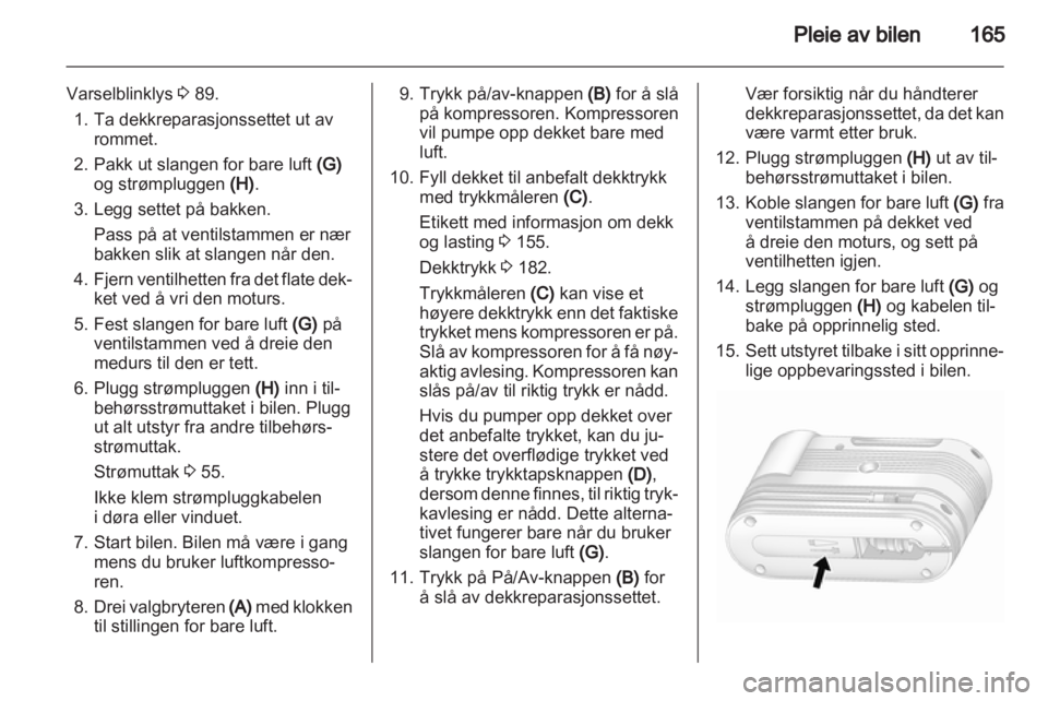 OPEL AMPERA 2012  Instruksjonsbok 