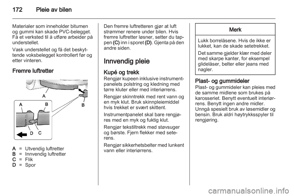 OPEL AMPERA 2012  Instruksjonsbok 