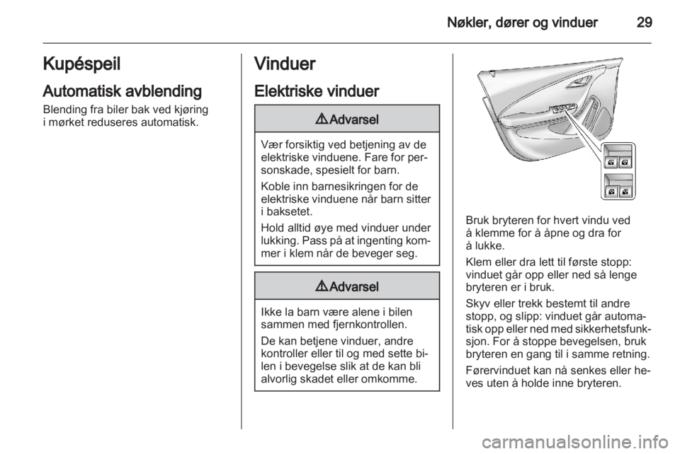 OPEL AMPERA 2012  Instruksjonsbok 