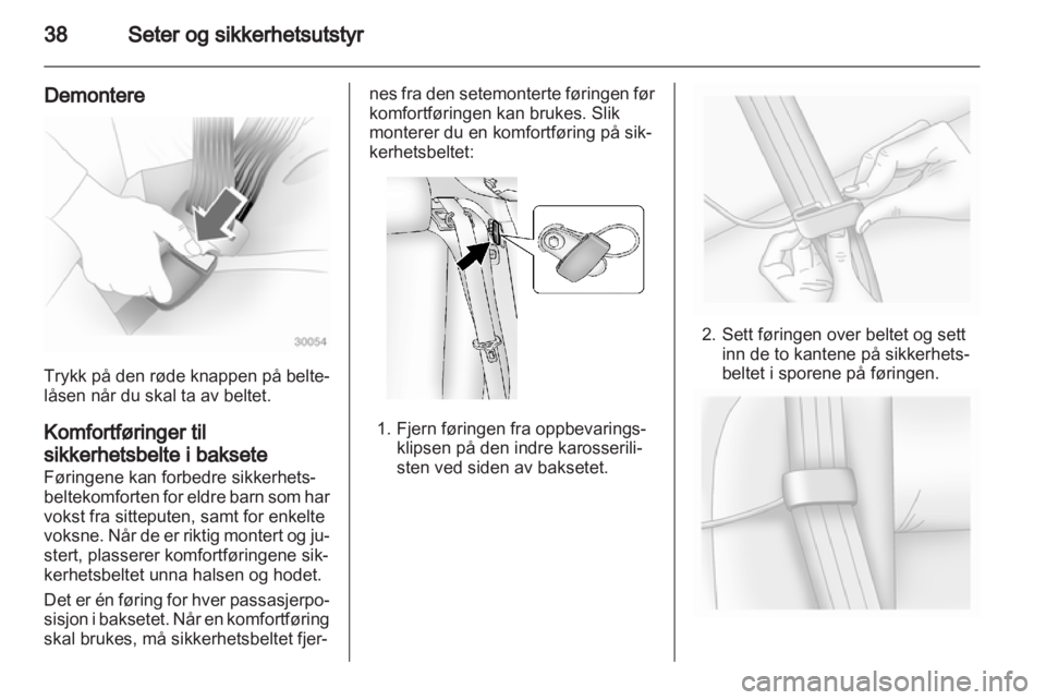 OPEL AMPERA 2012  Instruksjonsbok 