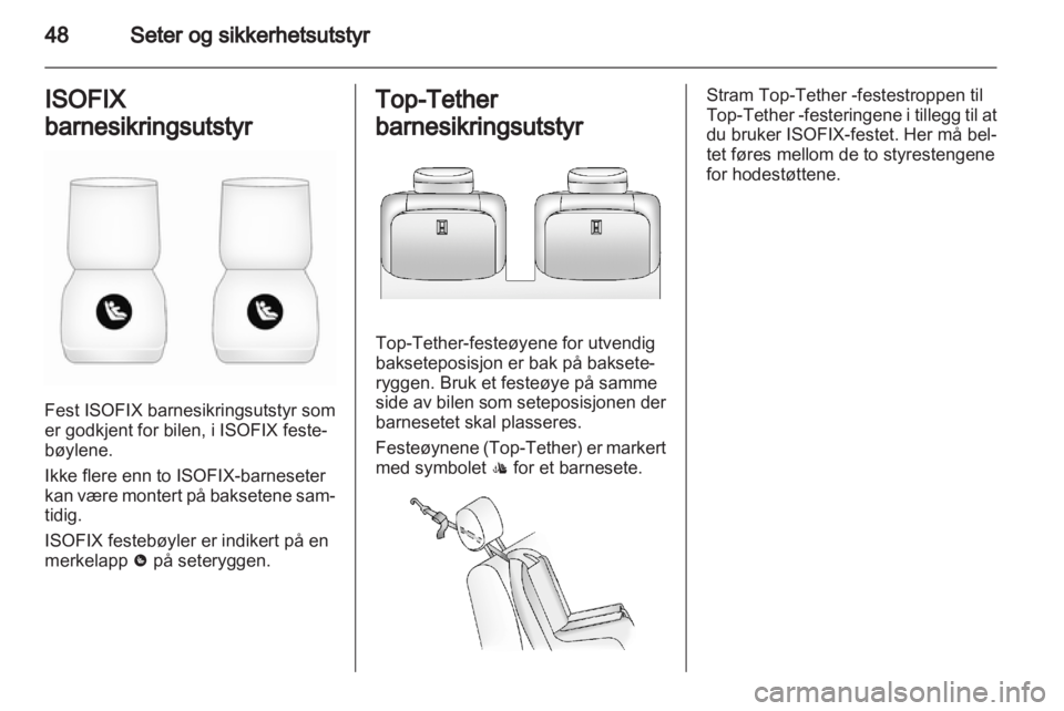 OPEL AMPERA 2012  Instruksjonsbok 