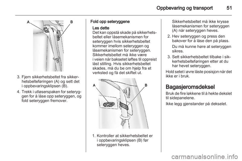 OPEL AMPERA 2012  Instruksjonsbok 