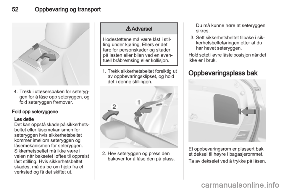 OPEL AMPERA 2012.5  Instruksjonsbok 
