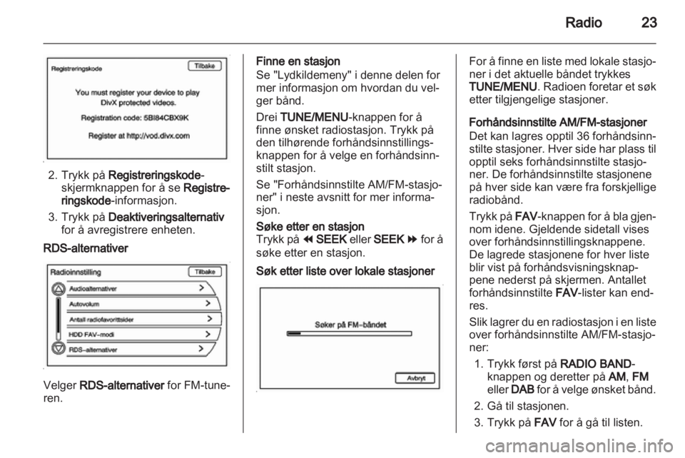 OPEL AMPERA 2013  Brukerhåndbok for infotainmentsystem 