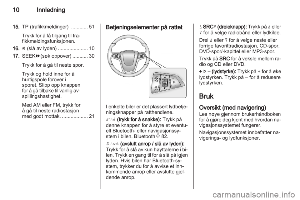 OPEL AMPERA 2013  Brukerhåndbok for infotainmentsystem 