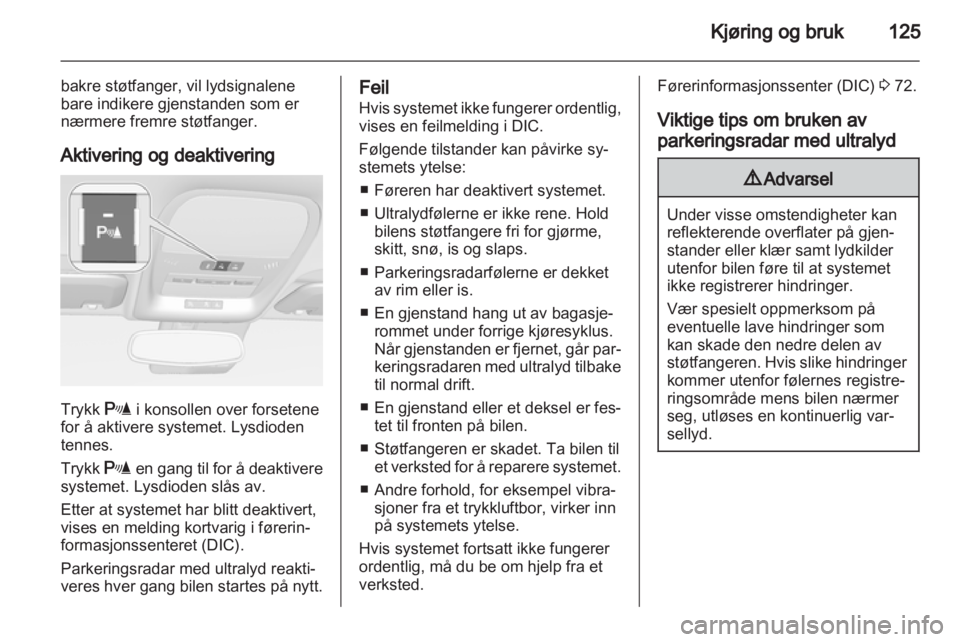 OPEL AMPERA 2013  Instruksjonsbok 