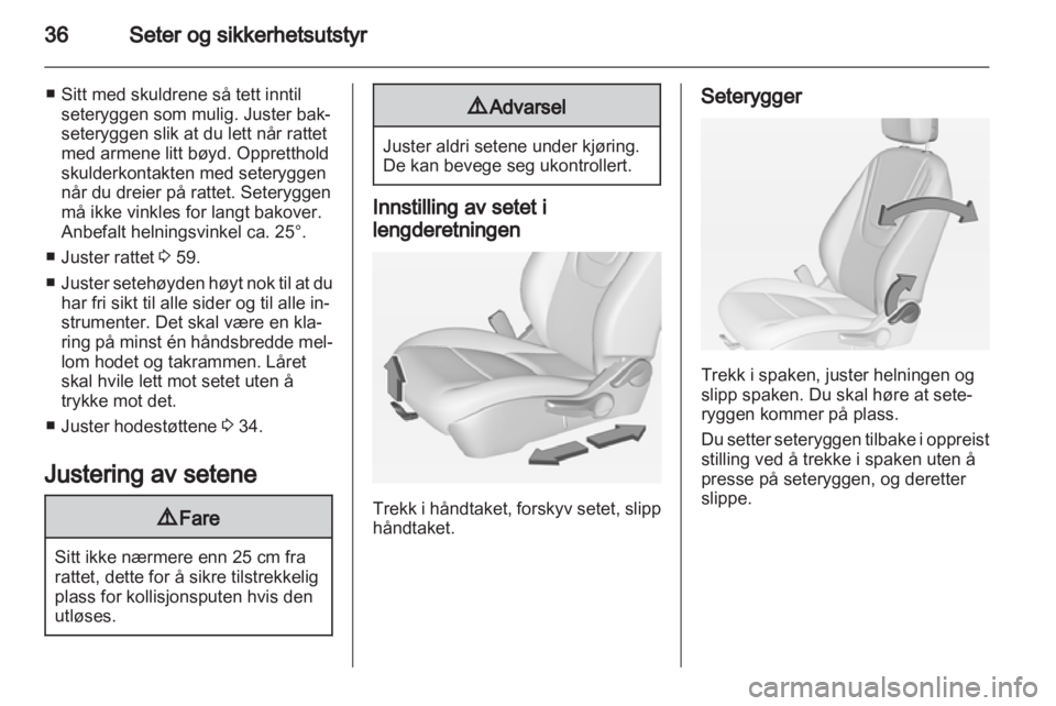 OPEL AMPERA 2013  Instruksjonsbok 