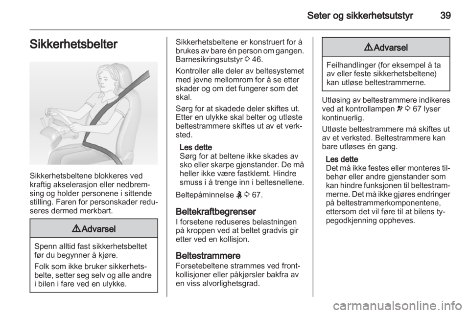 OPEL AMPERA 2013  Instruksjonsbok 
